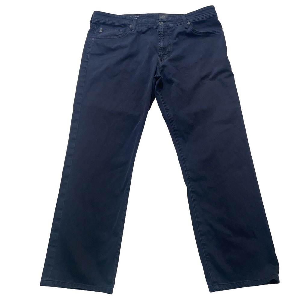AG Adriano Goldschmied The Graduate Jean Men Sz 38x32 Tailor Leg Italian Stretch